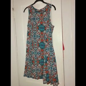 Forever21 flower print dress never worn size M